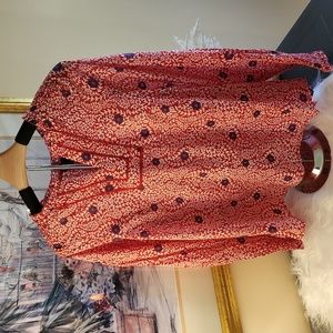 ❌️❌️SOLD❌️❌️Talbot's V-Neck Floral Tunic